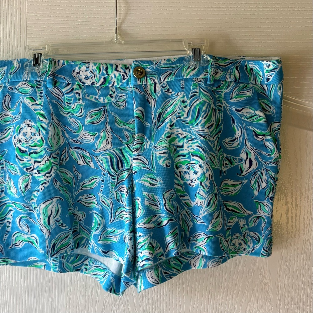 Lilly Pulitzer Callahan Tropical Printed Shorts